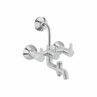 Flute 3x1 Wall Mixer With Bend-V74120
