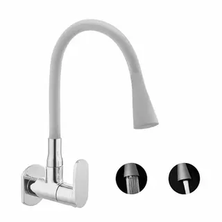 Sink Cock With Shower Duel Flow (Grey)-V98120