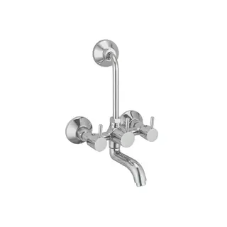 Fine 2x1 Wall Mixer With Bend-V75110