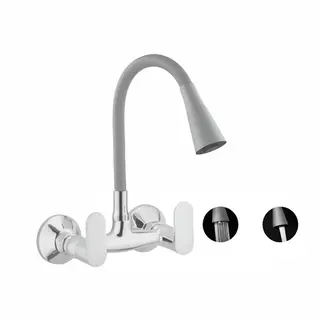 Sink Mixer With Shower Duel Flow (Grey)-V98320