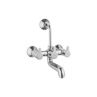 Fusion 2x1 Wall Mixer With Bend-V72110