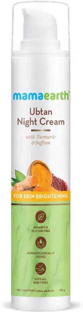 MAMAEARTH UBTAN NIGHT CREAM 50GM.