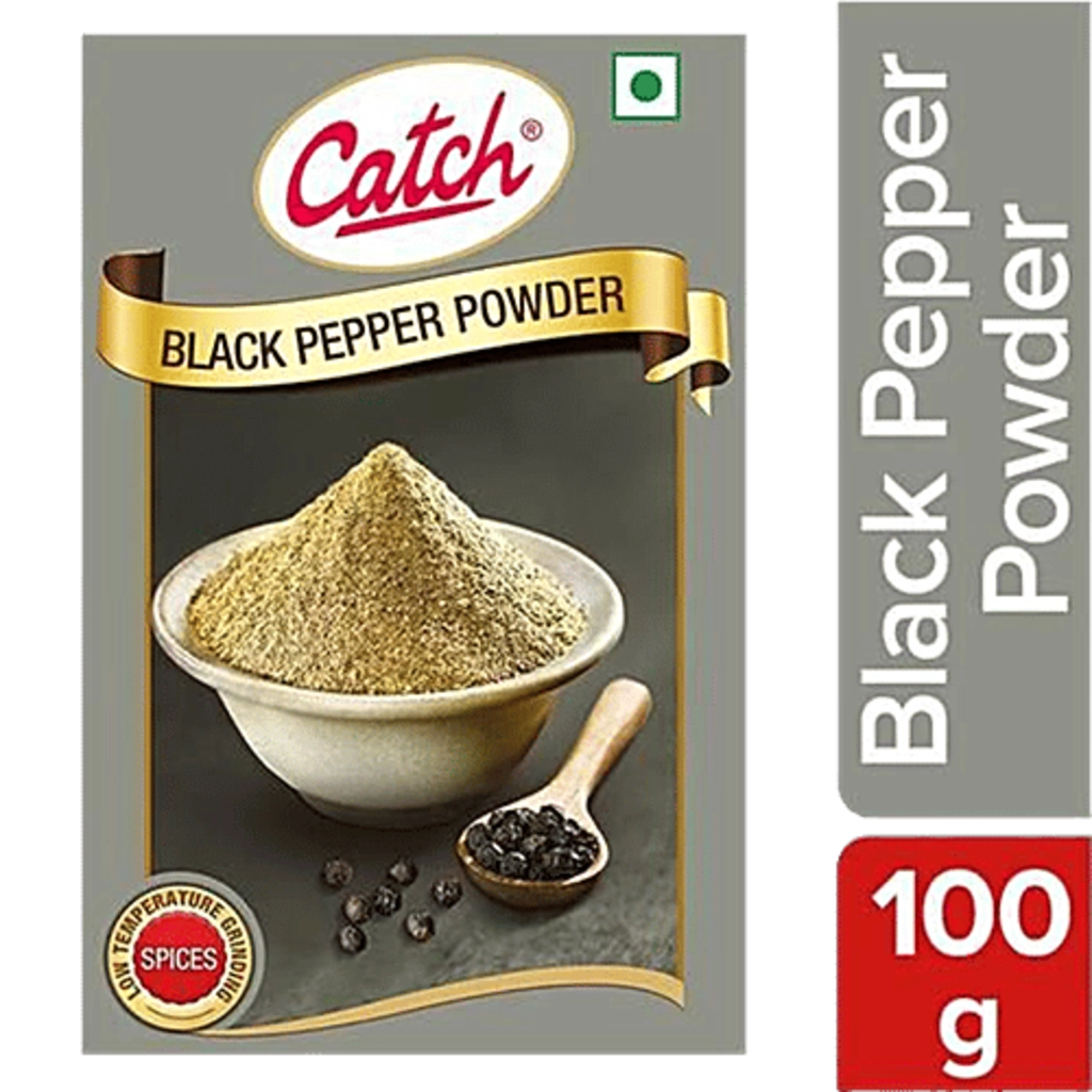 CATCH BLACK PAPPER 100GM.