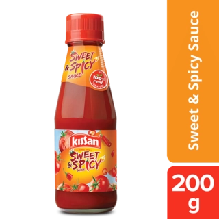 KISSAN SWEET & SPICY SAUCE 200GM.