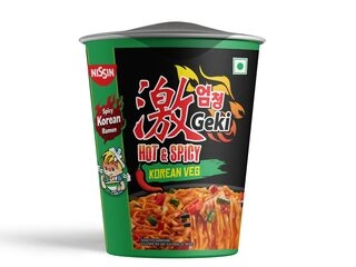 NISSIN KOREAN VEG CUP NOODLES 70G