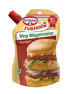 FUNFOOD MAYONNAISE BURGER 100GM.