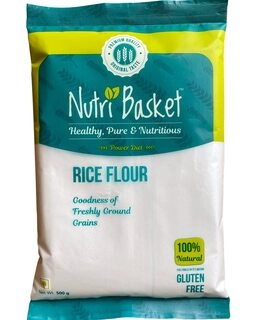 NUTRI BASKET RICE FLOUR 500G