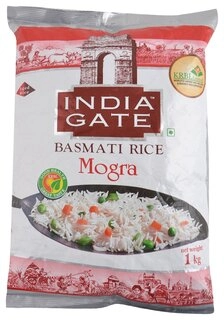 INDIA GATE MOGRA RICE 1KG