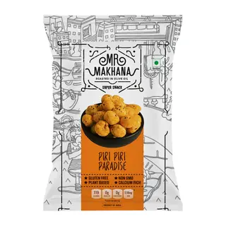 MR MAKHANA PIRI PIRI PARADISE 75GM.