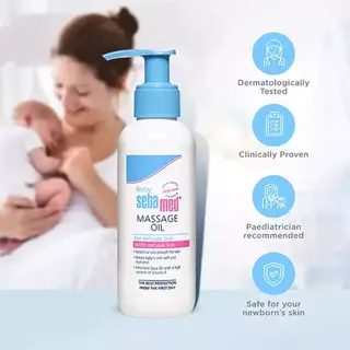 SEBAMED BABY SOOTHING MASSAGE OIL 150ML.