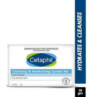 CETAPHIL CLEANSING & MOISTURI.SYNDET BAR 75GM
