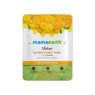 MAMAEARTH UBTAN BAMBOO SHEET MASK 25GM.