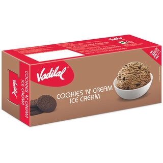 VADILAL COOKIES N CREAM BRICK 700ML