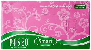 PASEO SMART FACIAL TISSUE HANKEY 100PULL