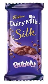 CADBURY SILK BUBBLY 120G