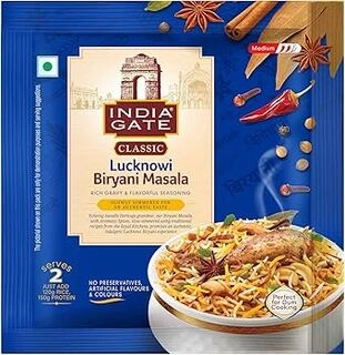 INDIA GATE LUCKNOWI BIRYANI MASALA 120G