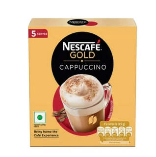 NESCAFE GOLD CAPPUCCINO 125GM.