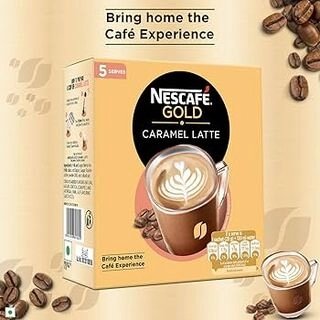NESCAFE GOLD CARAMEL LATTE 125GM.