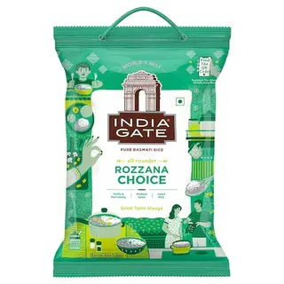 INDIA GATE ROZZANA RICE 5KG.