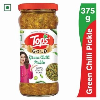 TOPS GREEN CHILI PICKLE 375G