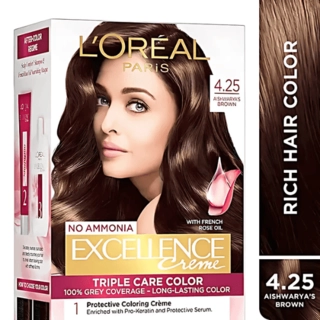 LOREAL EXCELLENCE NO-4.25 AISHWARYA`S BROWN