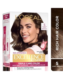 LOREAL EXCELLENCE NO-5 LIGHT BROWN