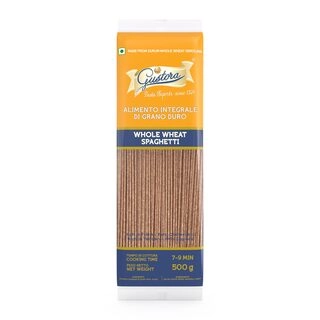 GUSTORA PASTA WHOLE WHEAT SPAG 500G