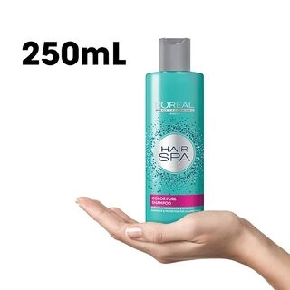 LOREAL HAIR SPA COLOR PURE SHAMPOO 250ML.