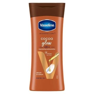 VASELINE COCOA GLOW LOTION 200ML.