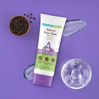 MAMAEARTH RETINOL FACE WASH 100GM.