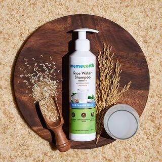 MAMAEARTH RICE WATER SHAMPOO 250ML.