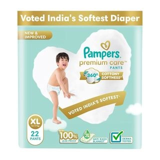 PAMPERS PREMIUM CARE PANTS XL-22PANTS