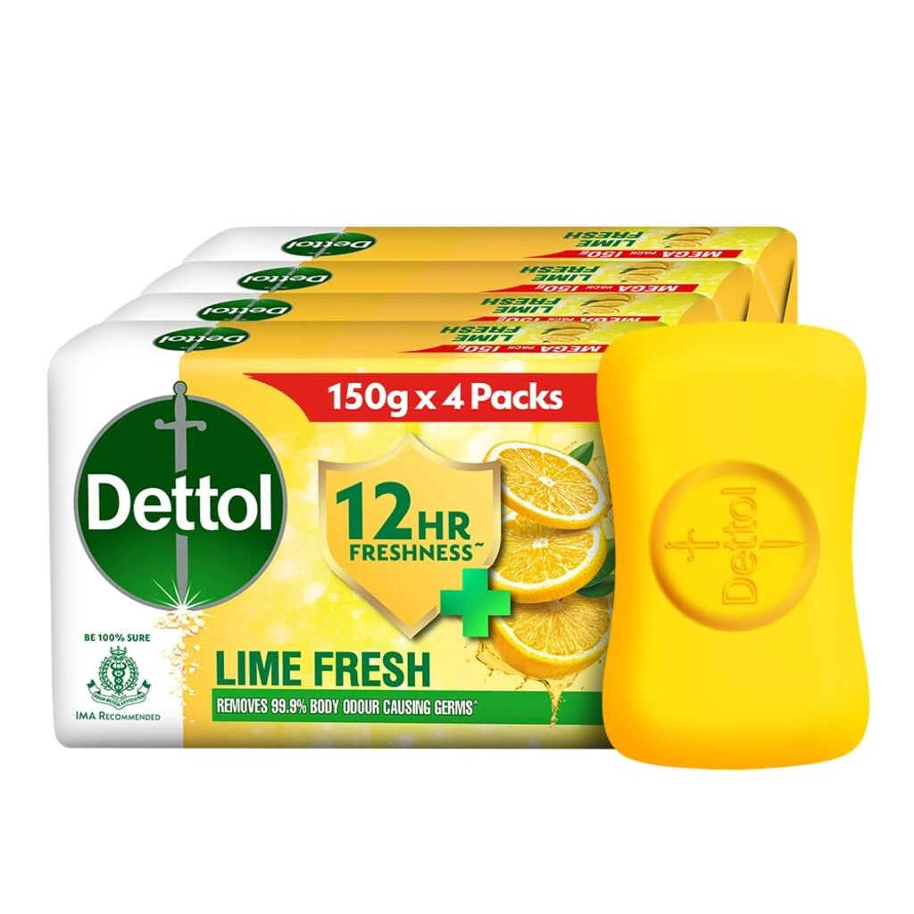 DETTOL SOP LIME COOL(125GM*4) (nos)