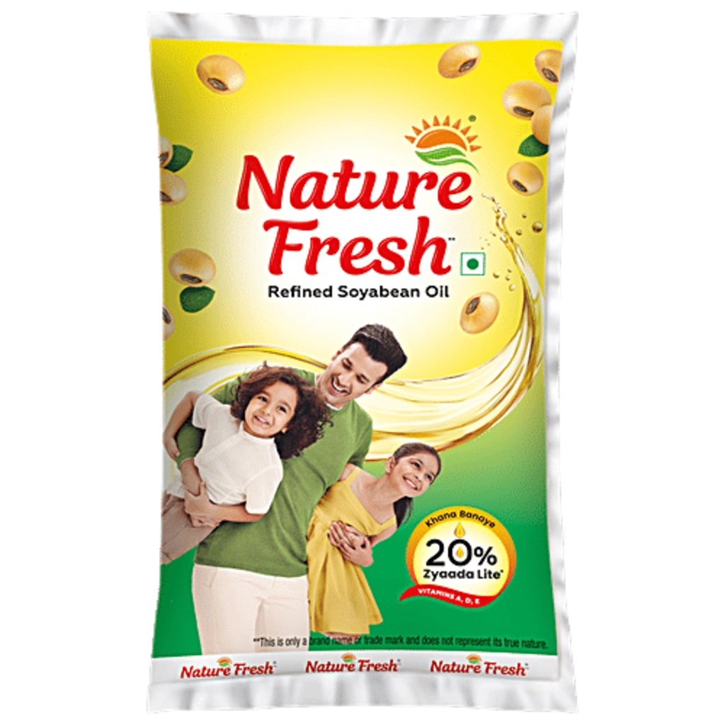 NATURE FRESH REFINED SOYABEAN OIL (1 ltr)