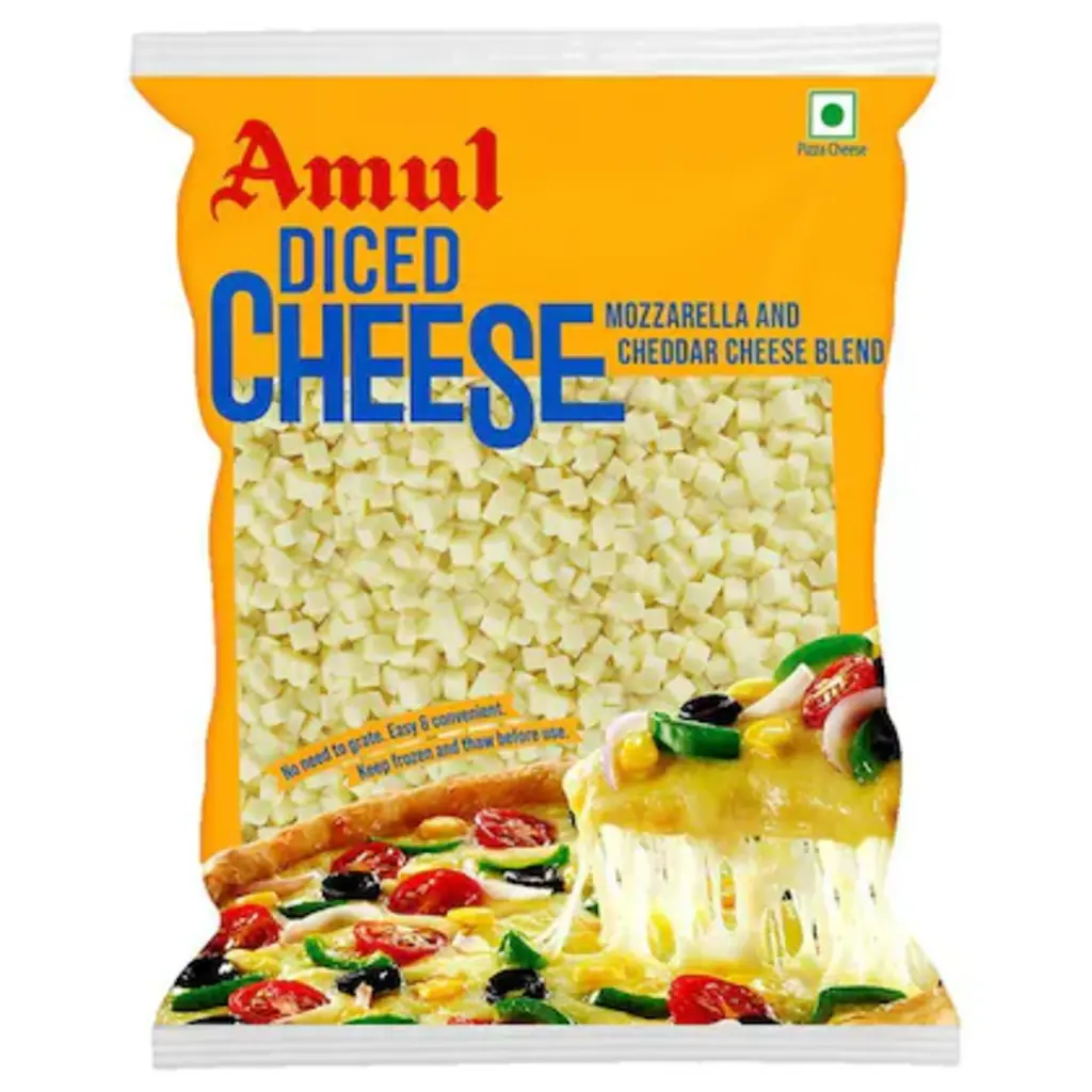AMUL DICED CHEESE BLEND (200 g)