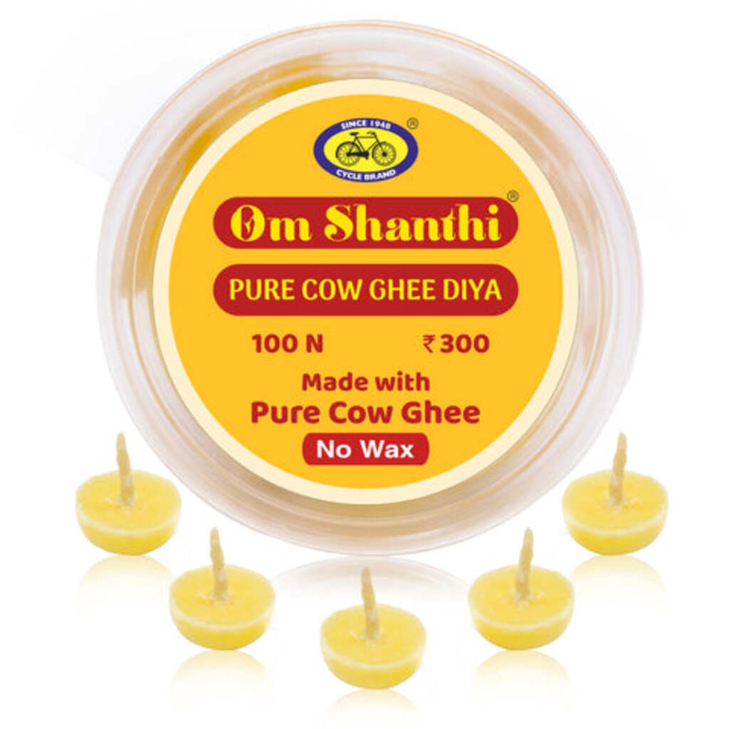 CYCLE COW GHEE DIYA 100N (nos)