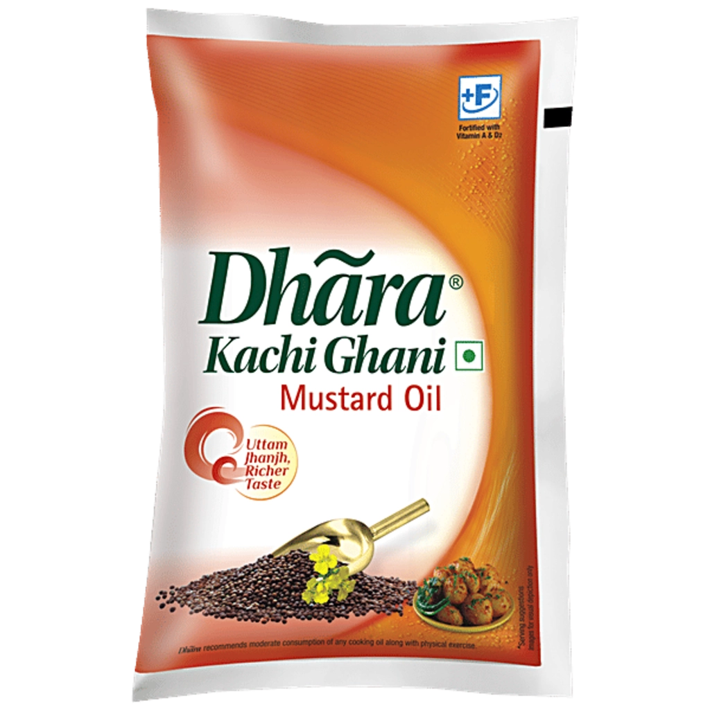 DHARA KACHI GHANI OIL (1 ltr)