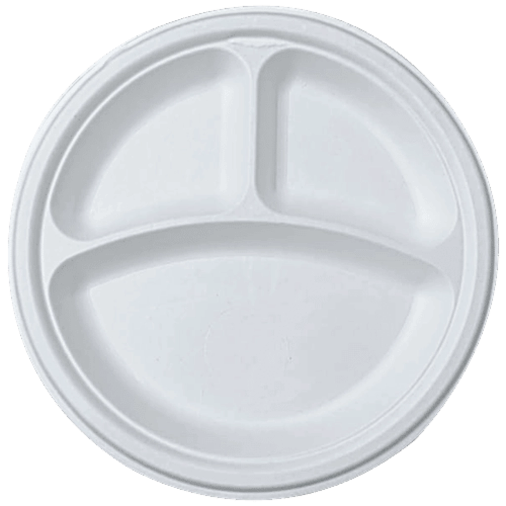 10 INCH ROUND PLATE 25PCS (nos)