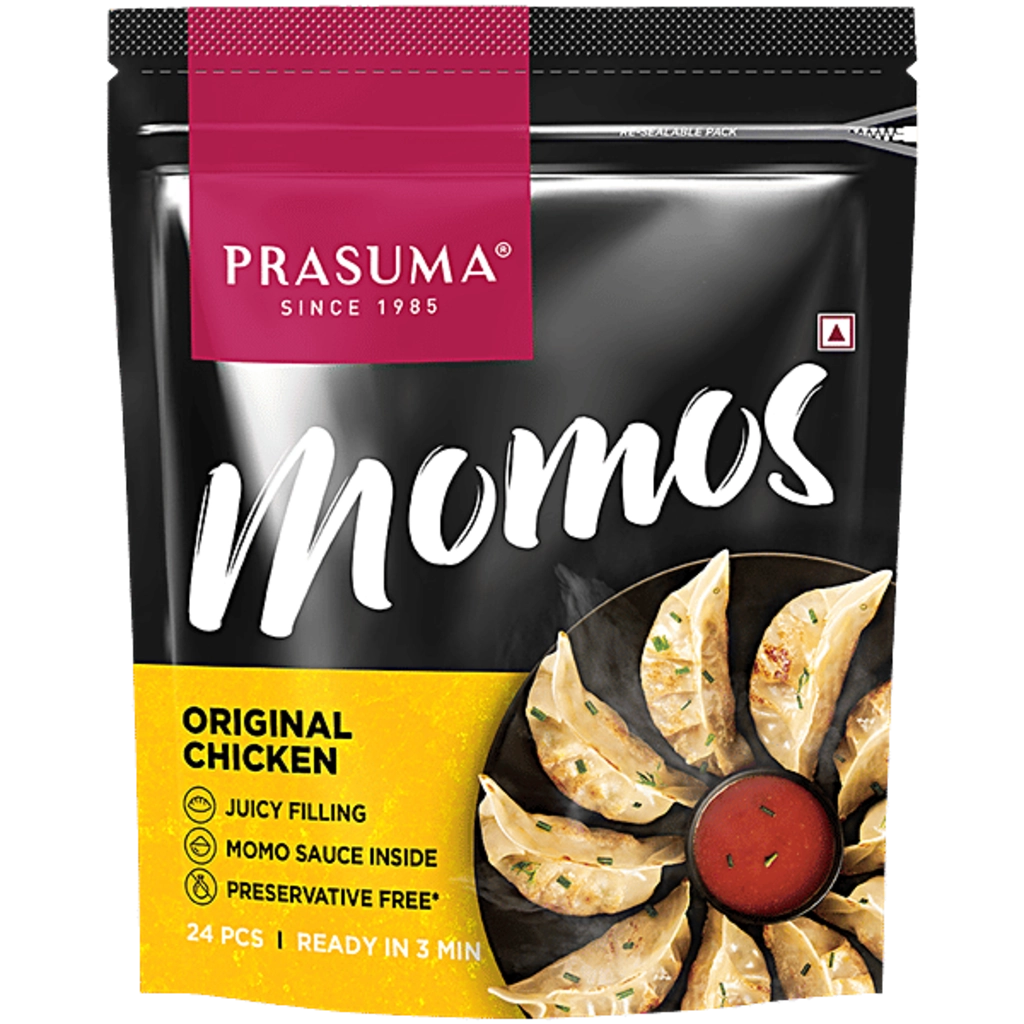 PARSUMA ORIGINAL CHICKEN MOMOS 24PC (nos)