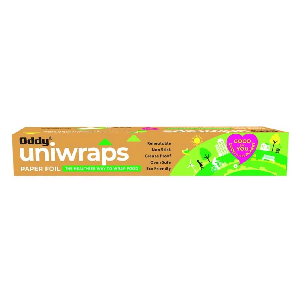 ODDY UNWR PAPER FOIL 278MM*16 MTRS GREEN (nos)