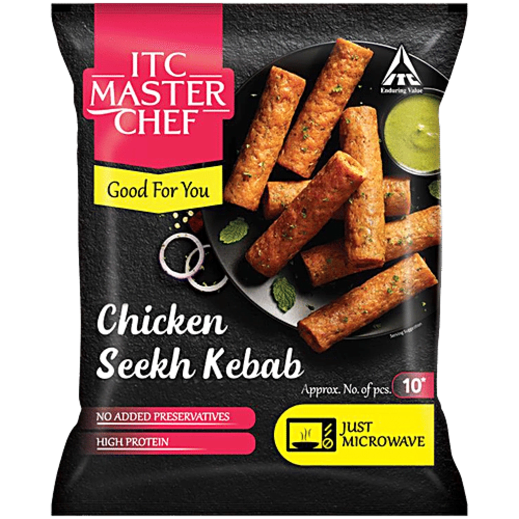 ITC FRZ CHICKEN SEEKH KEBAB (500 gm)