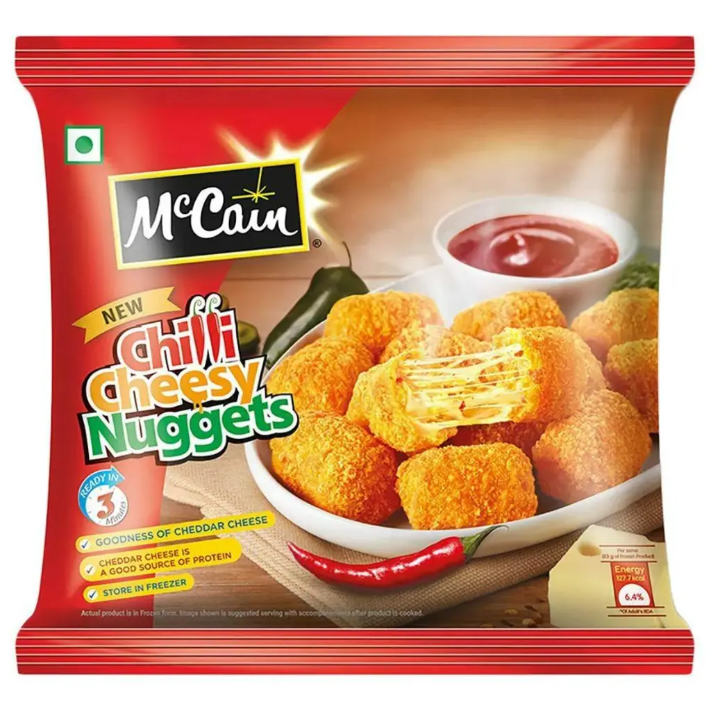 MCCAIN CHILLI CHEESY NUGGETS (400 g)