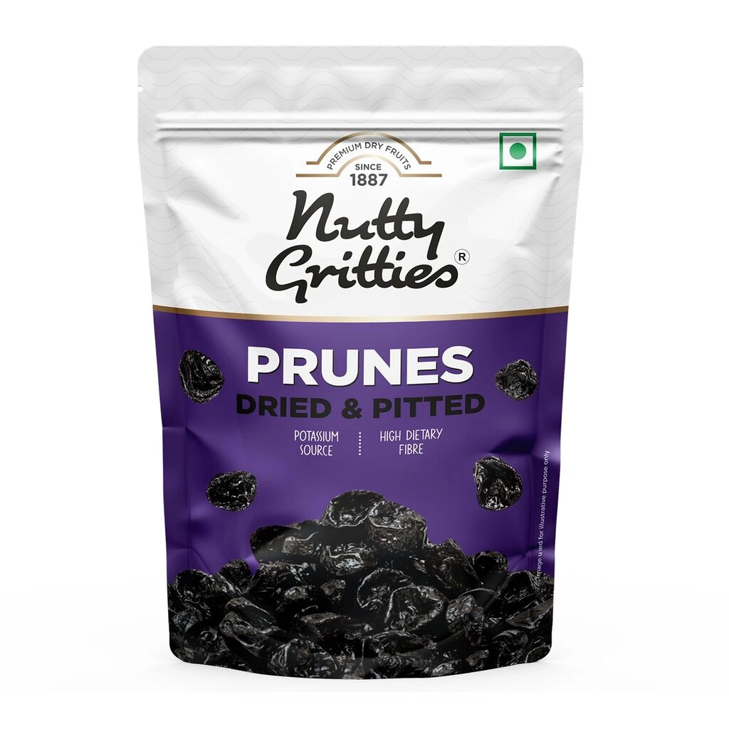 NUTTY GRITTIES PRUNES DRIED (200 gm)