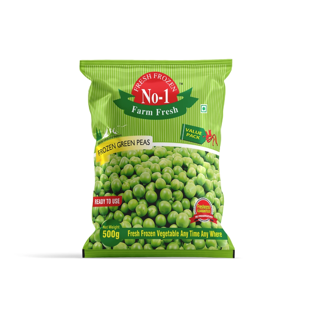 FARM FRESH FROZEN GREEN PEAS (500 g)