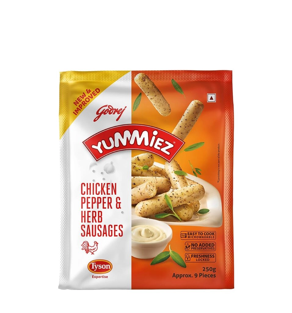 YUMMIEZ NV HERB PEP SAUSAGE (250 g)