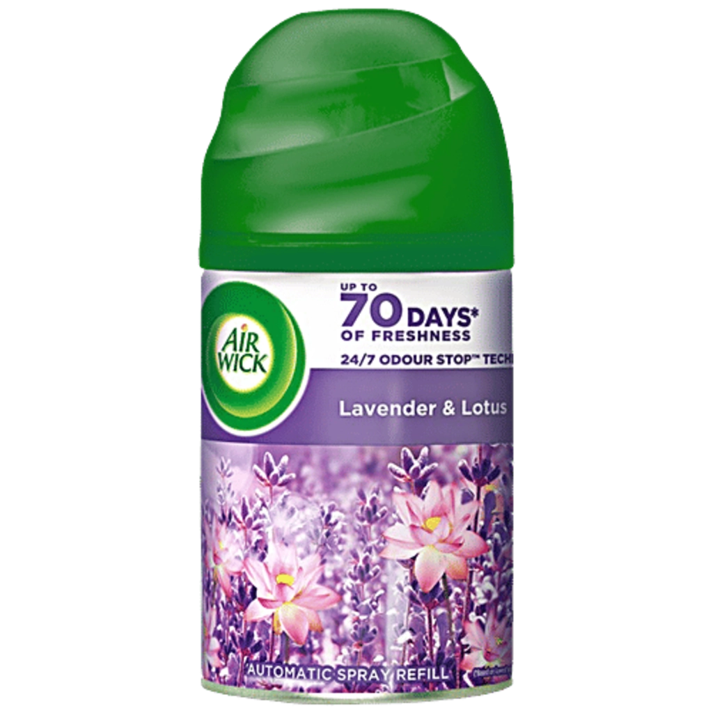AIRWICK LAVENDER & LOTUS SPRAY REFILL (250 ml)