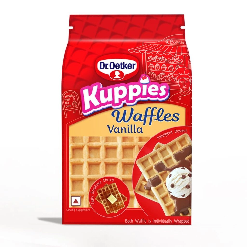 KUPPIES WAFFLES VANILLA (180 gm)