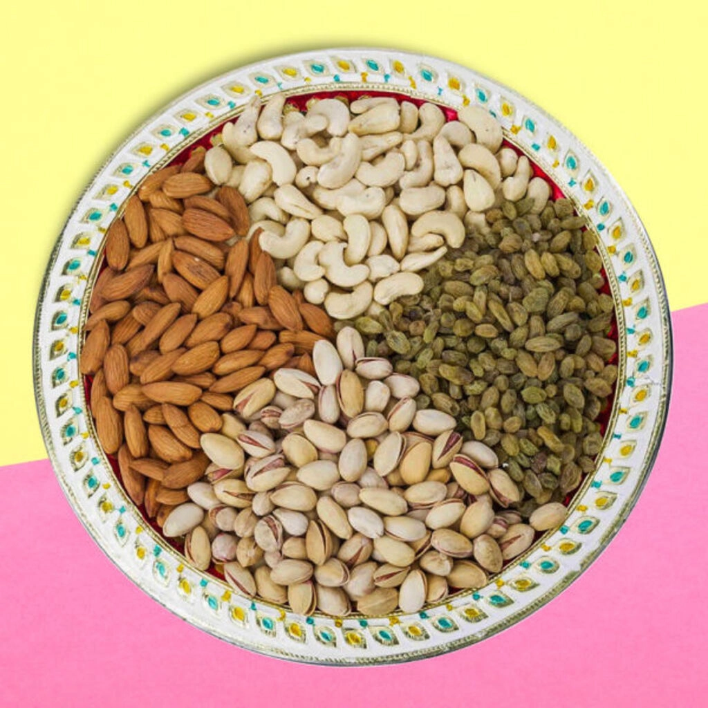 SVH ZH DRY FRUITS GIFTING THALI (nos)