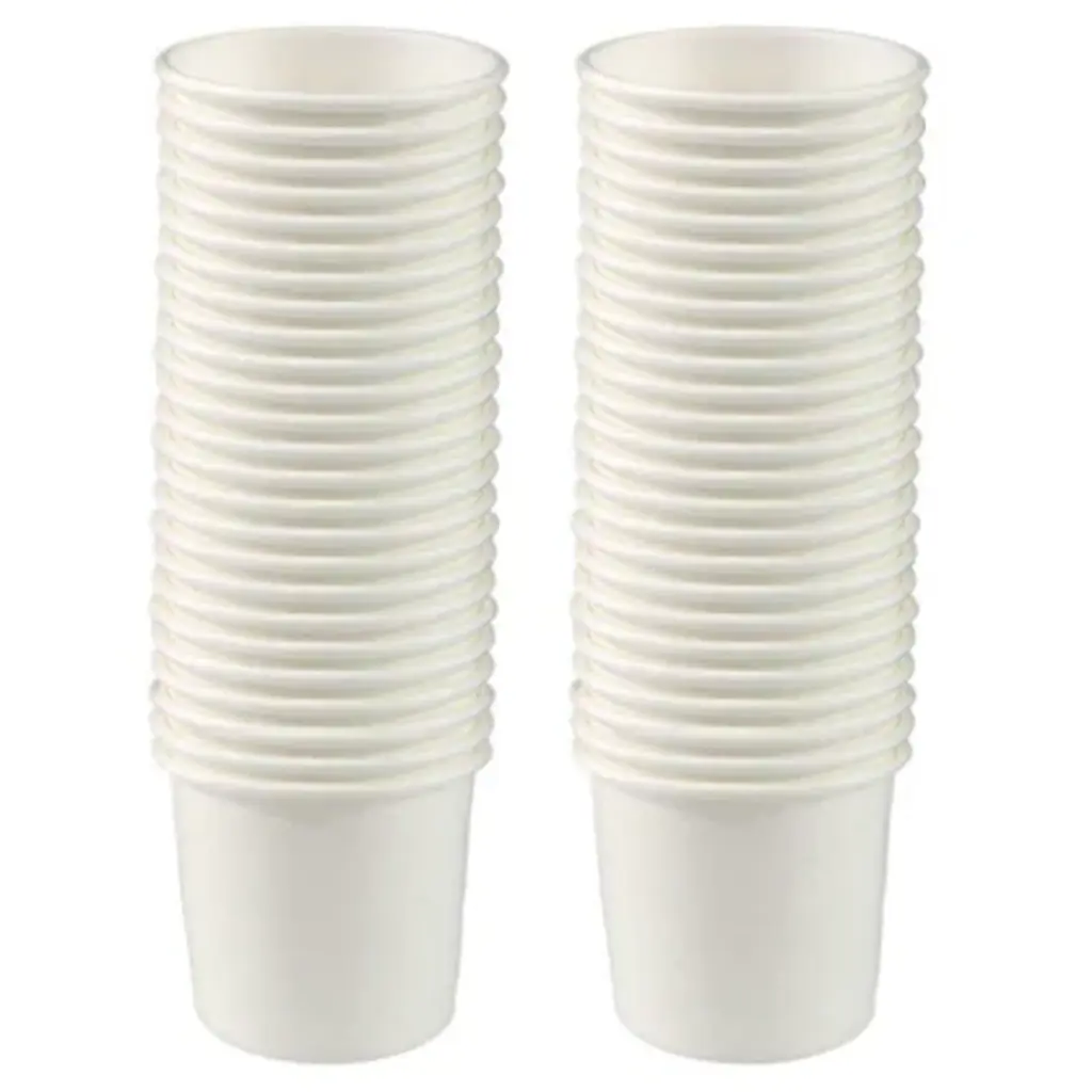 PAPER GLASS 150ML 50 PCS (nos)