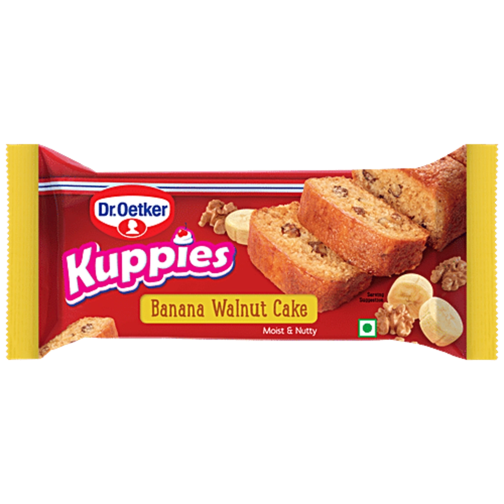 KUPPIES BANANA WALNUT CAKE (125 gm)